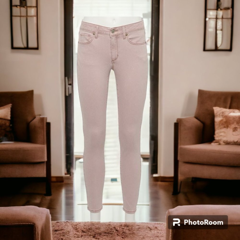 NWT Sonoma Curvy skinny High Rise  Stretch jeans Long 32-in Size 10L purple
